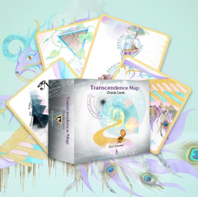 Transcendence Map Oracle - Alchemical Cartography for Remembrance and Navigation (46 Full-Color Cards and 112-Page Full-Color Guidebook)