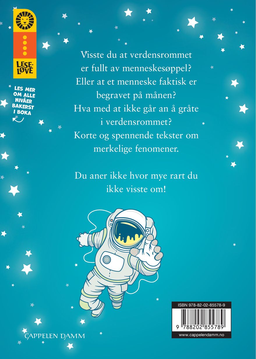 Rare fakta om verdensrommet og sånn