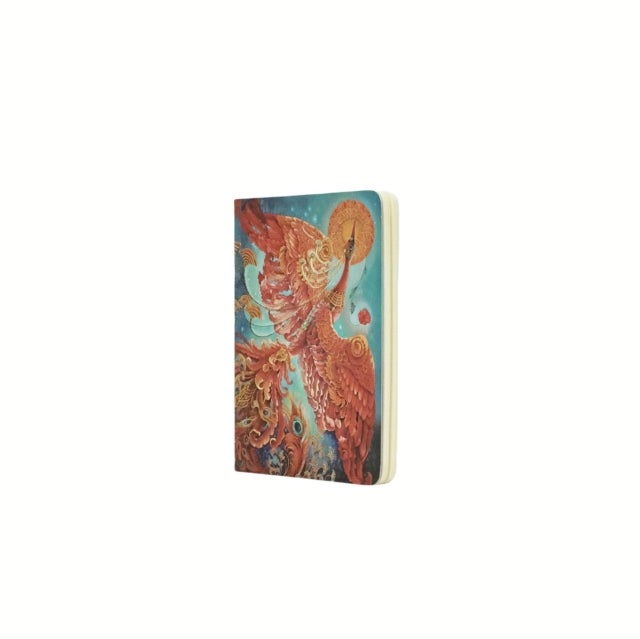 Firebird A6 Unlined Cahier Notebook, 80pg, 100GSM by Paperblanks (Birds of Happiness)