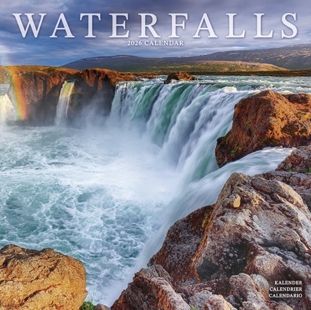 Kalender 2026 30x30 Waterfalls