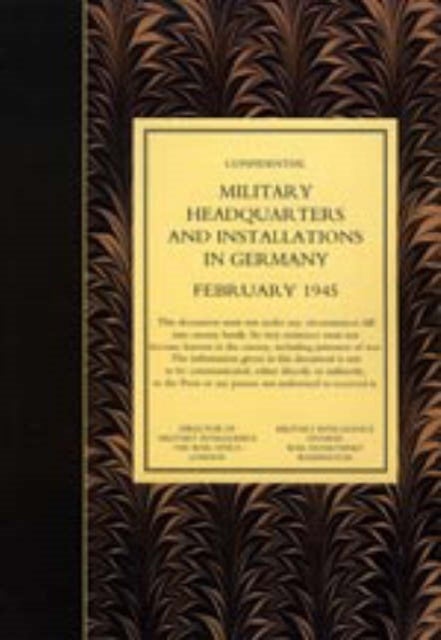 Military Headquarters and Installations in Germany