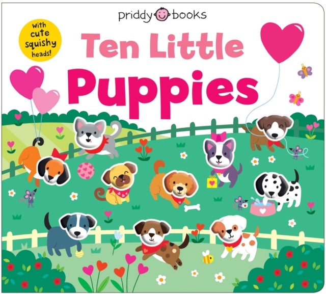 Ten Little Puppies - With cute squishy heads