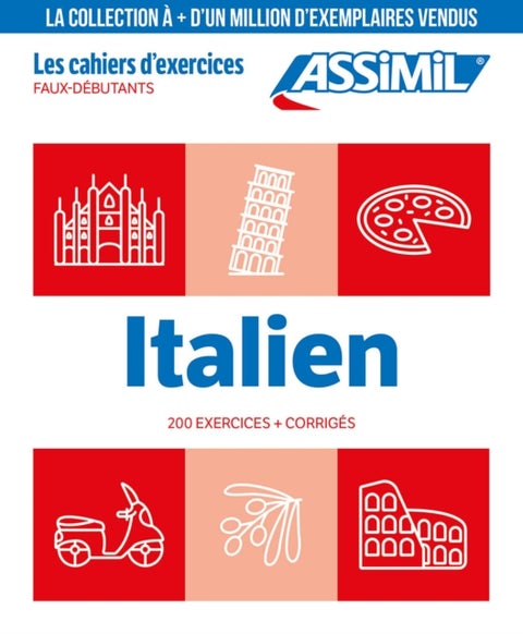 CAHIER EXERCICES ITALIEN FD 2025 - CAHIER D’EXERCICES ITALIEN FAUX-DEBUTANTS