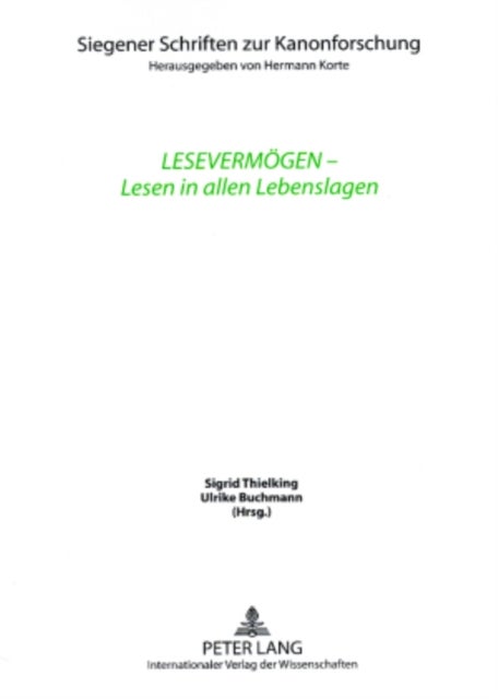 Lesevermoegen – Lesen in allen Lebenslagen