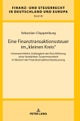Eine Finanztransaktionssteuer im kleinen Kreis