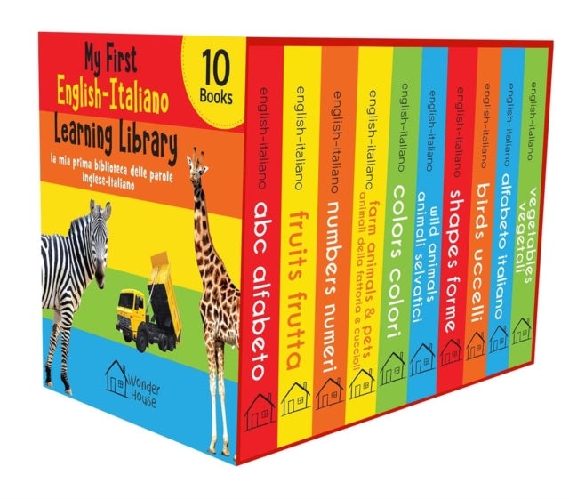 My First English-Italian Learning Library (la mia prima biblioteca delle parole Inglese-Italiano) : - Boxset of 10 English - Italian Board Books