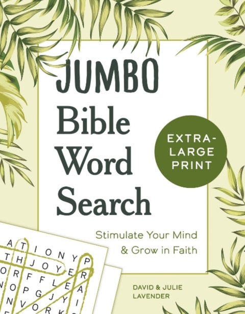 Jumbo Bible Word Search - Stimulate Your Mind and Grow in Faith