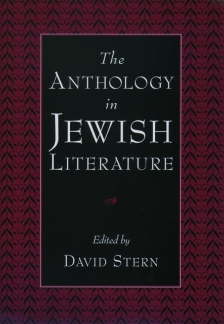 The Anthology in Jewish Literature