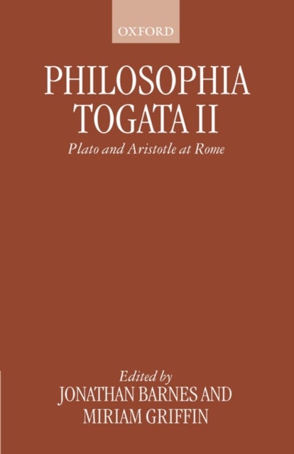 Philosophia Togata II - Plato and Aristotle at Rome