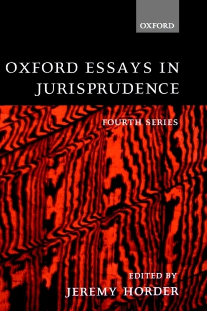 Oxford Essays in Jurisprudence: Fourth Series