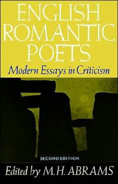 English Romantic Poets - Modern Essays in Criticism