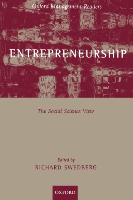 Entrepreneurship - The Social Science View