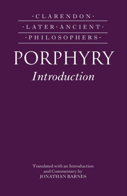 Porphyry''s Introduction