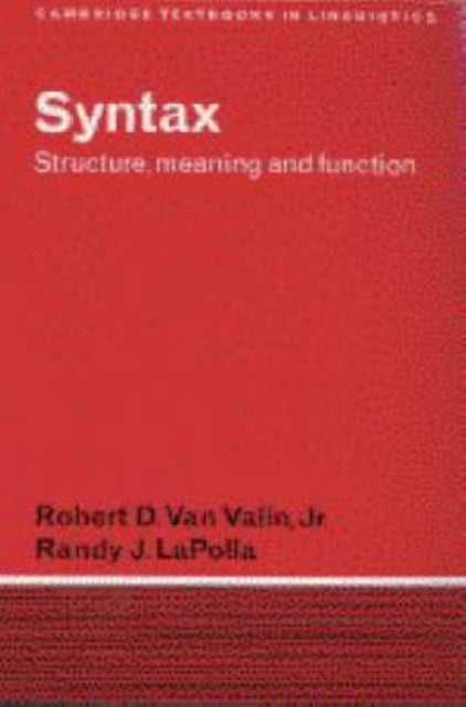 Syntax - Structure, Meaning, and Function