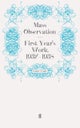 First Year's Work, 1937-1938