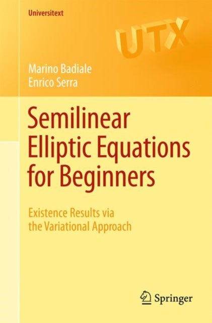 Semilinear Elliptic Equations for Beginners - Existence Results via the Variational Approach