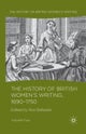 The History of British Women''s Writing, 1690 - 1750