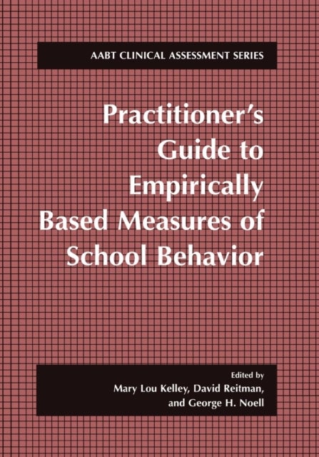 Practitioner S Guide to Empirically Based Measures of School Behavior