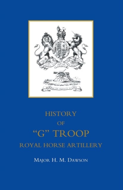 Story of 'G' Troop,Royal Horse Artillery