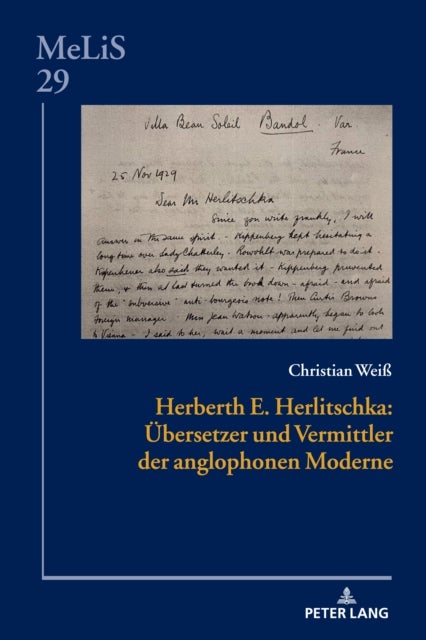 Herberth E. Herlitschka - Uebersetzer und Vermittler der anglophonen Moderne