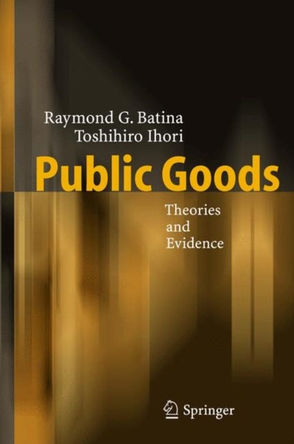 Public Goods - Theories and Evidence