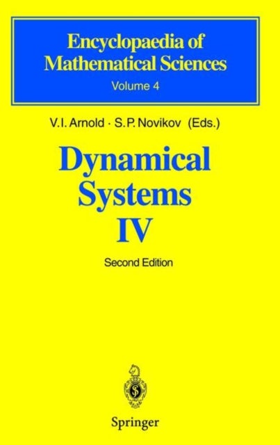 Dynamical Systems IV - Symplectic Geometry and its Applications