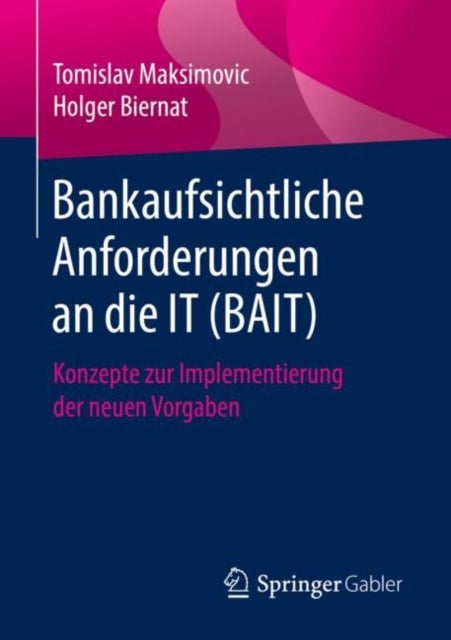 Bankaufsichtliche Anforderungen an die IT (BAIT) - Konzepte zur Implementierung der neuen Vorgaben