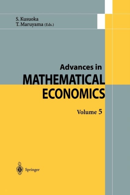 Advances in Mathematical Economics