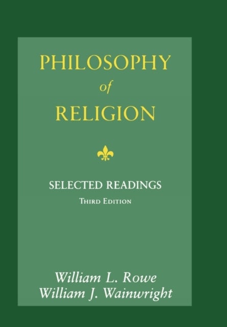 Philosophy of Religion - Selected Readings