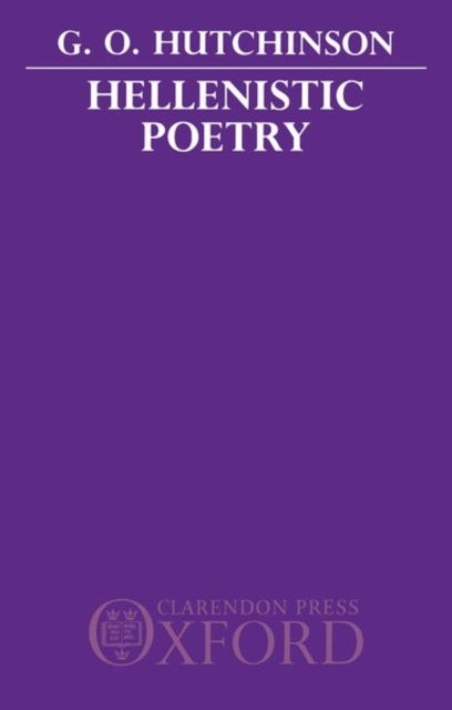 Hellenistic Poetry