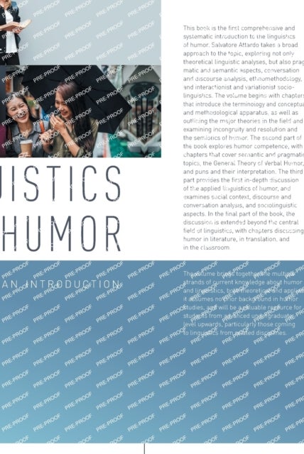 The Linguistics of Humor - An Introduction