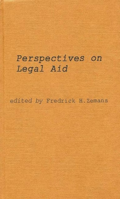 Perspectives on Legal Aid - An International Survey