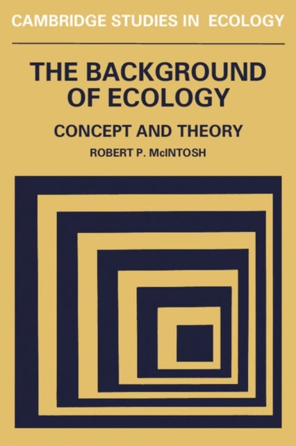 The Background of Ecology - Concept and Theory