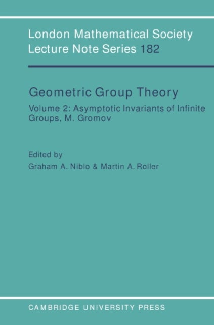 Geometric Group Theory