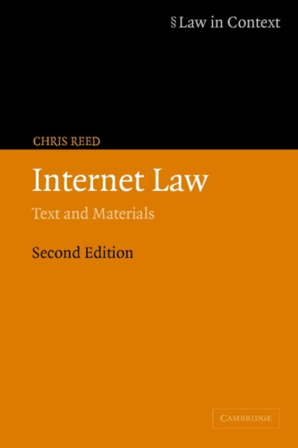 Internet Law - Text and Materials