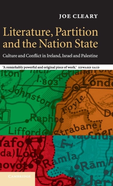 Literature, Partition and the Nation-State - Culture and Conflict in Ireland, Israel and Palestine