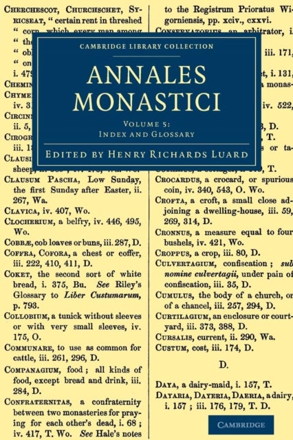 Annales Monastici - Volume 5
