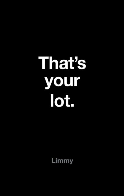 That¿s Your Lot