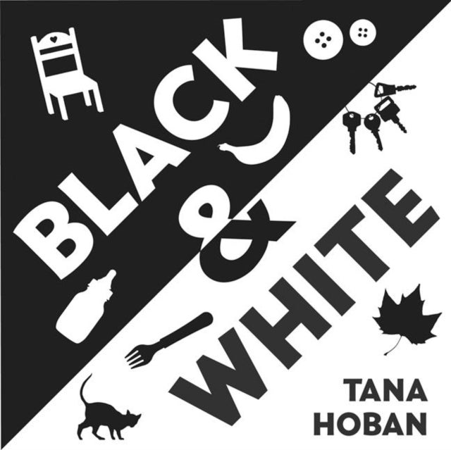 Black & White Board Book - A High Contrast Book For Newborns