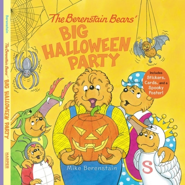 The Berenstain Bears’ Big Halloween Party - Includes Stickers, Cards, and a Spooky Poster!