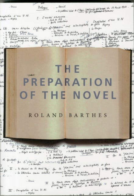 The Preparation of the Novel - Lecture Courses and Seminars at the College de France (1978-1979 and 1979-1980)
