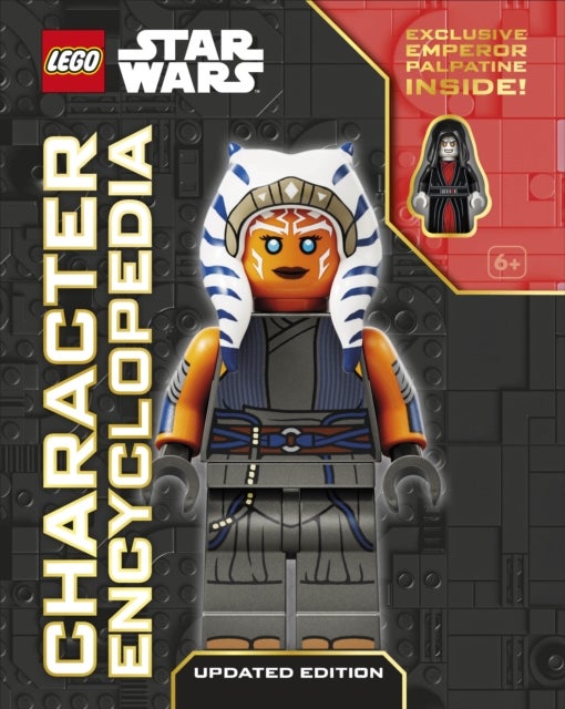 LEGO Star Wars Character Encyclopedia Updated Edition - The Ultimate Guide to the Best 200 Minifigures from the LEGO Star Wars Galaxy; Comes with Exclusive Emperor Palpatine Minifigure