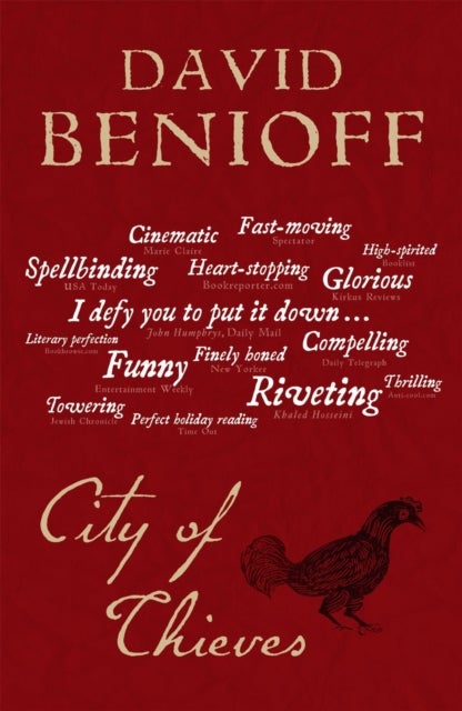 City of Thieves - A Thrilling Siege of Leningrad Story by one of Hollywood's Brightest Screenwriters