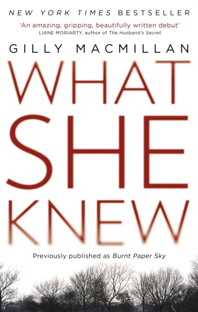 What She Knew - The worldwide bestseller from the Richard & Judy Book Club author