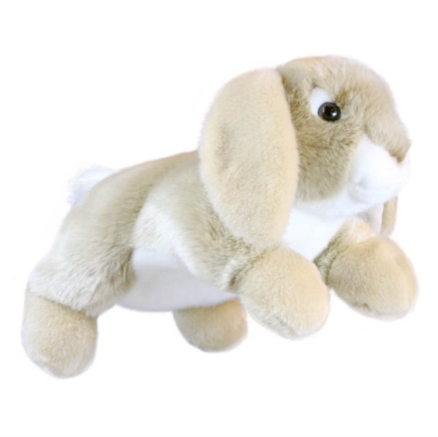 Rabbit (Lop-Eared - Beige & White) Soft Toy