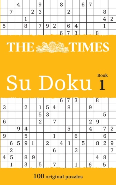TIMES SU DOKU BOOK 1 PB - 100 Challenging Puzzles from the Times
