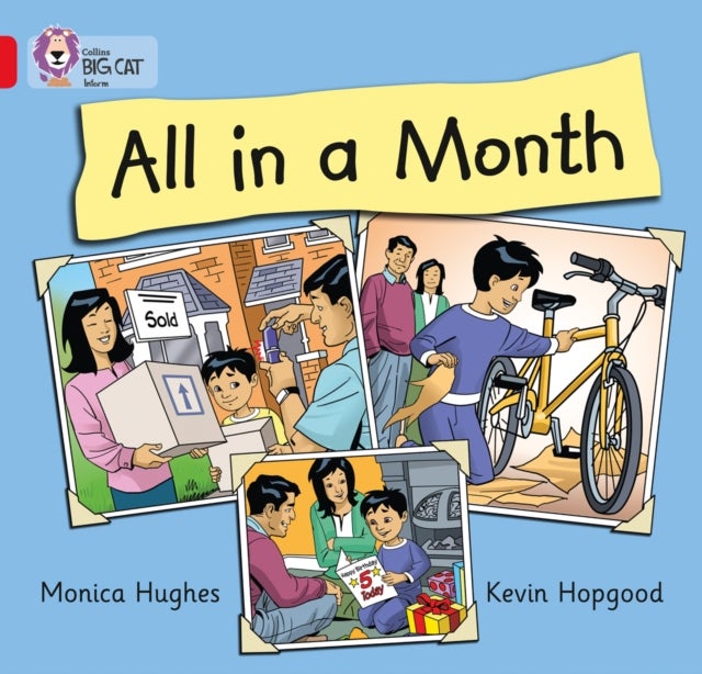 BIG CAT - ALL IN A MONTH - Band 02b/Red B