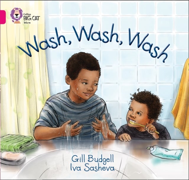 BIG CAT - WASH WASH WASH - Band 01a/Pink a