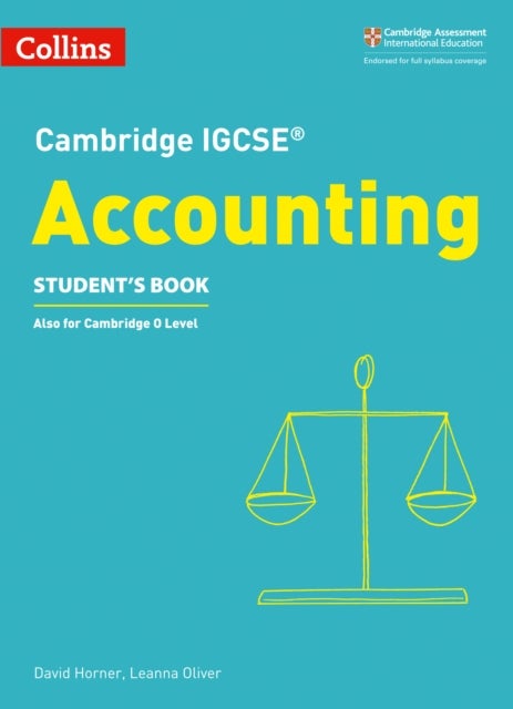 Cambridge IGCSE¿ Accounting Student's Book