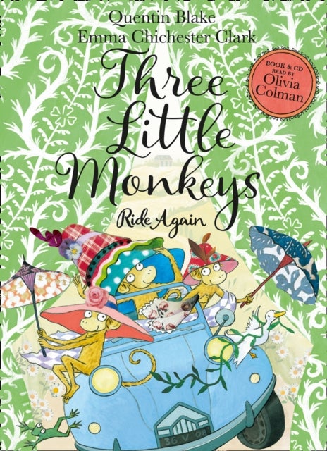 Three Little Monkeys Ride Again - Book & CD